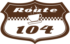 the 104 diner logo