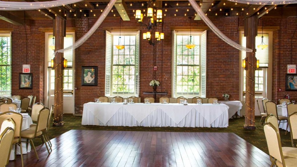 cman claremont ballroom dais and dance floor set up