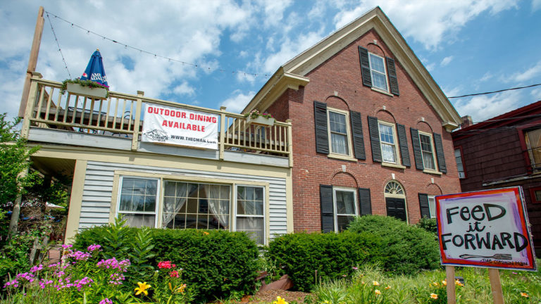 common man ashland brick building exterior