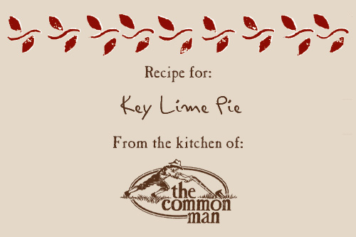 recipe card image common man key lime pie