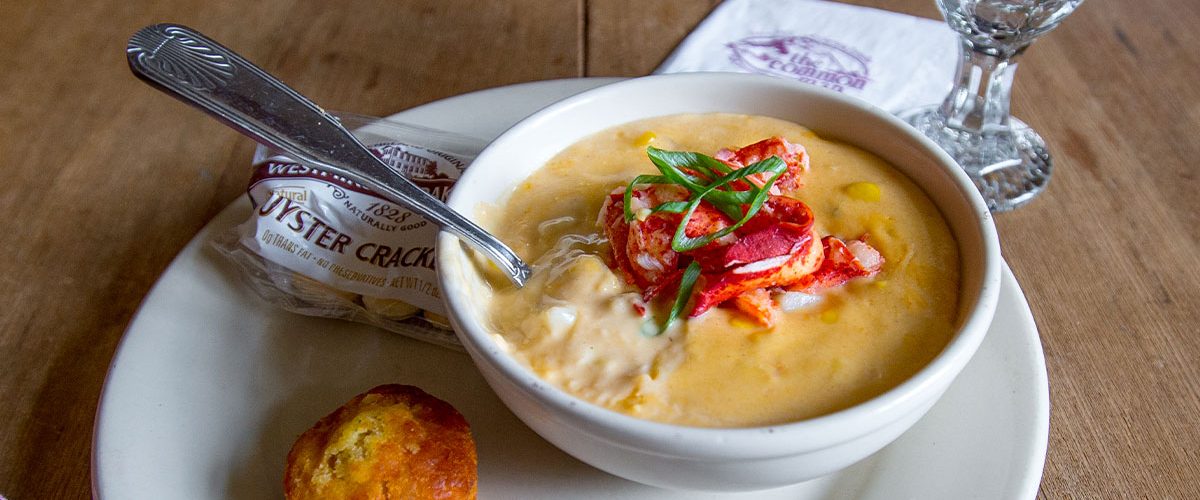 The Common Man - Lobster Corn Chowder